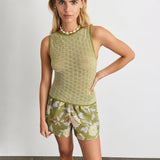 Fallon Short Artichoke/ Lilac Multi
