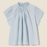 Birds of Paradis Carla Top Chambray