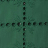 Mena Blouse Emerald Eyelet