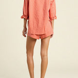 Blake Oversized Shirt Terracotta Shirt