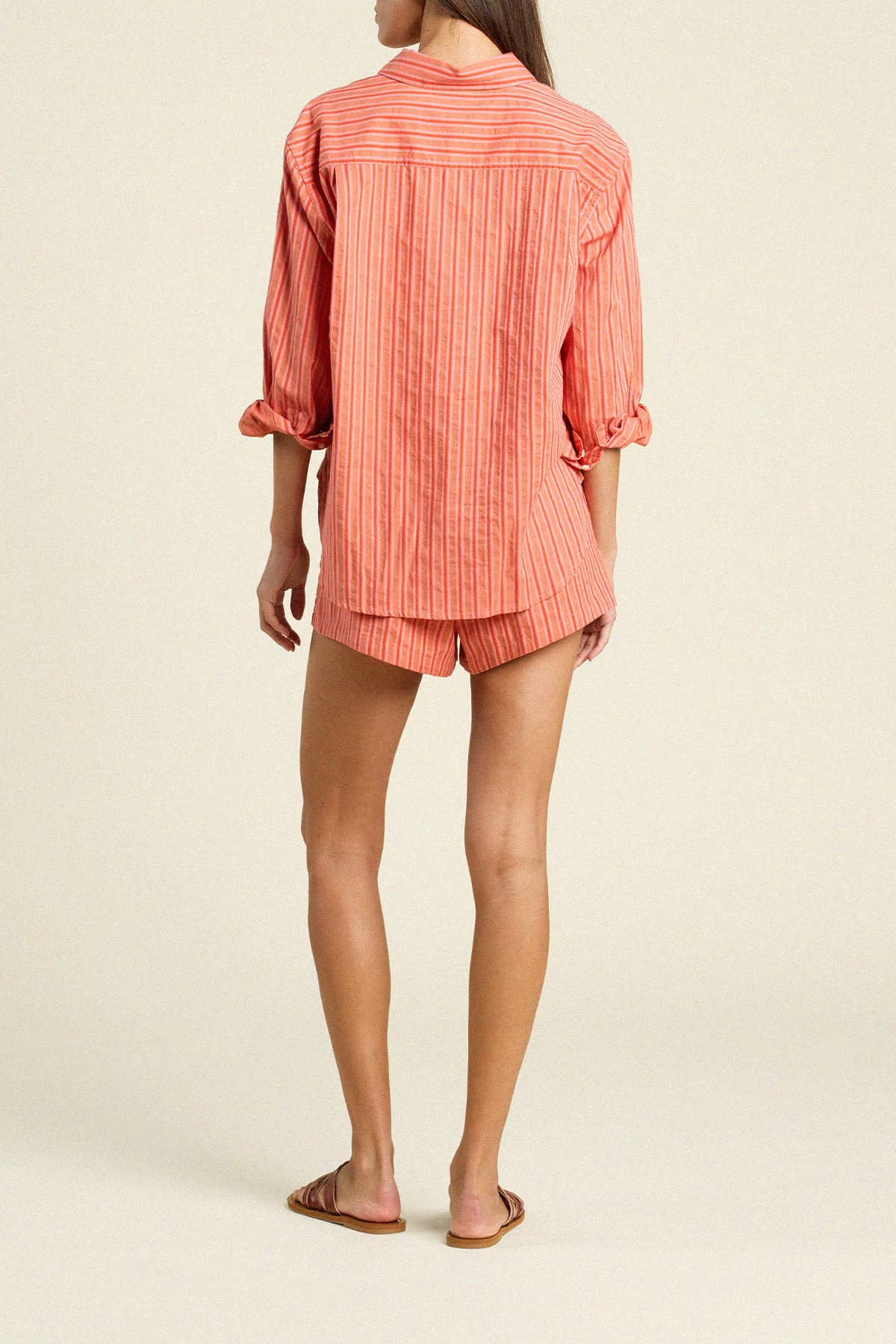 Blake Oversized Shirt Terracotta Shirt