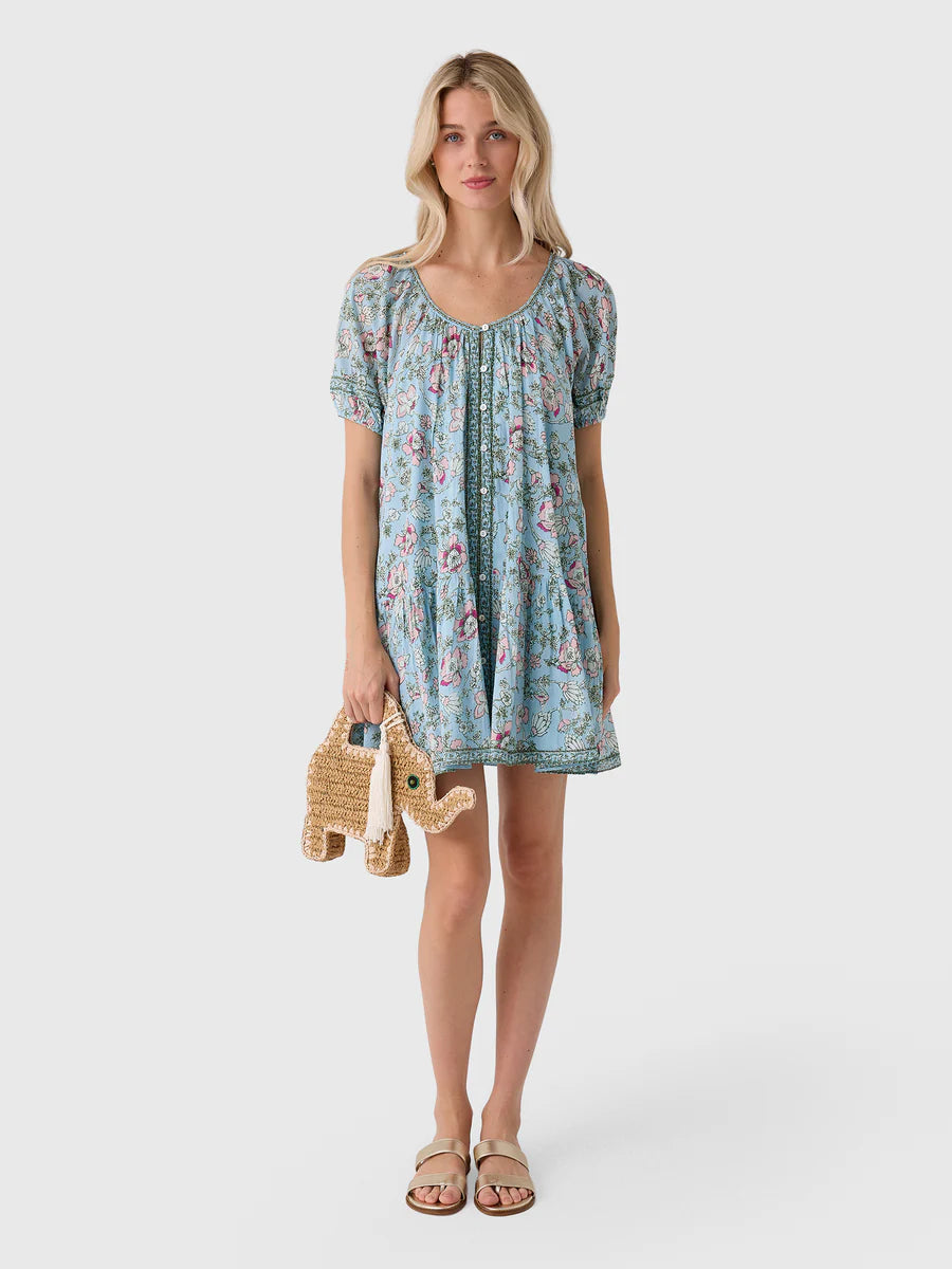 Elodie Mini Dress Luna Flora Print