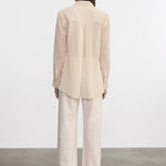 Cotton Organza Shirt Fawn