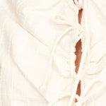 Cerritos Top in White Box Stitch