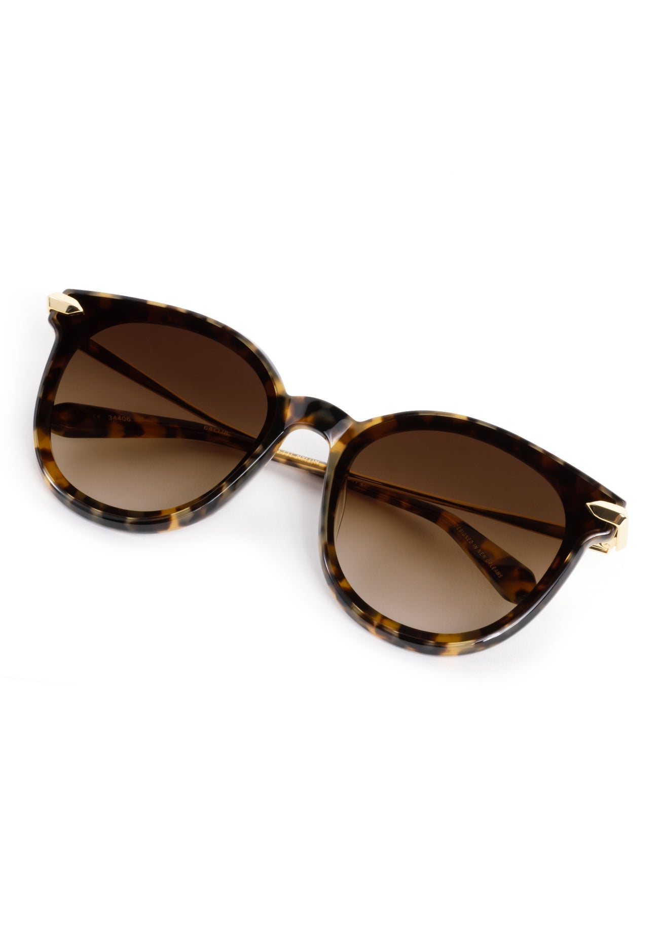 COLETTE NYLON in Blonde Tortoise 18K