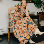 Nolan Skirt Aster Harvest Print