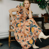 Nolan Skirt Aster Harvest Print