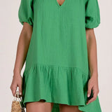 Kelly Green Mini Dress