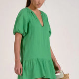 Kelly Green Mini Dress