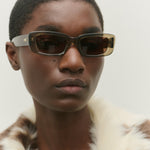 Preston Sunglasses Transparent Olive