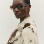 Preston Sunglasses Transparent Olive