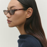 Romi Sunglasses Transparent Rust