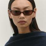 Romi Sunglasses Transparent Rust