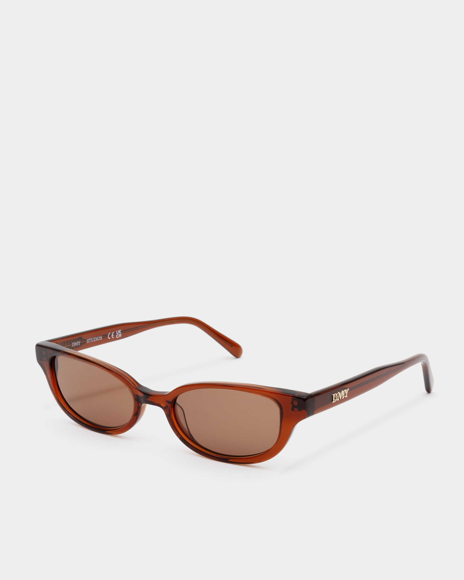Romi Sunglasses Transparent Rust