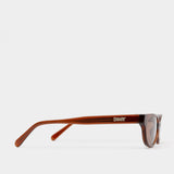 Romi Sunglasses Transparent Rust
