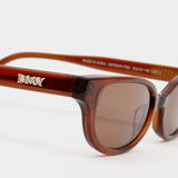 Romi Sunglasses Transparent Rust