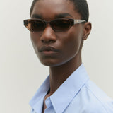 Suki Sunglasses Transparent Brown