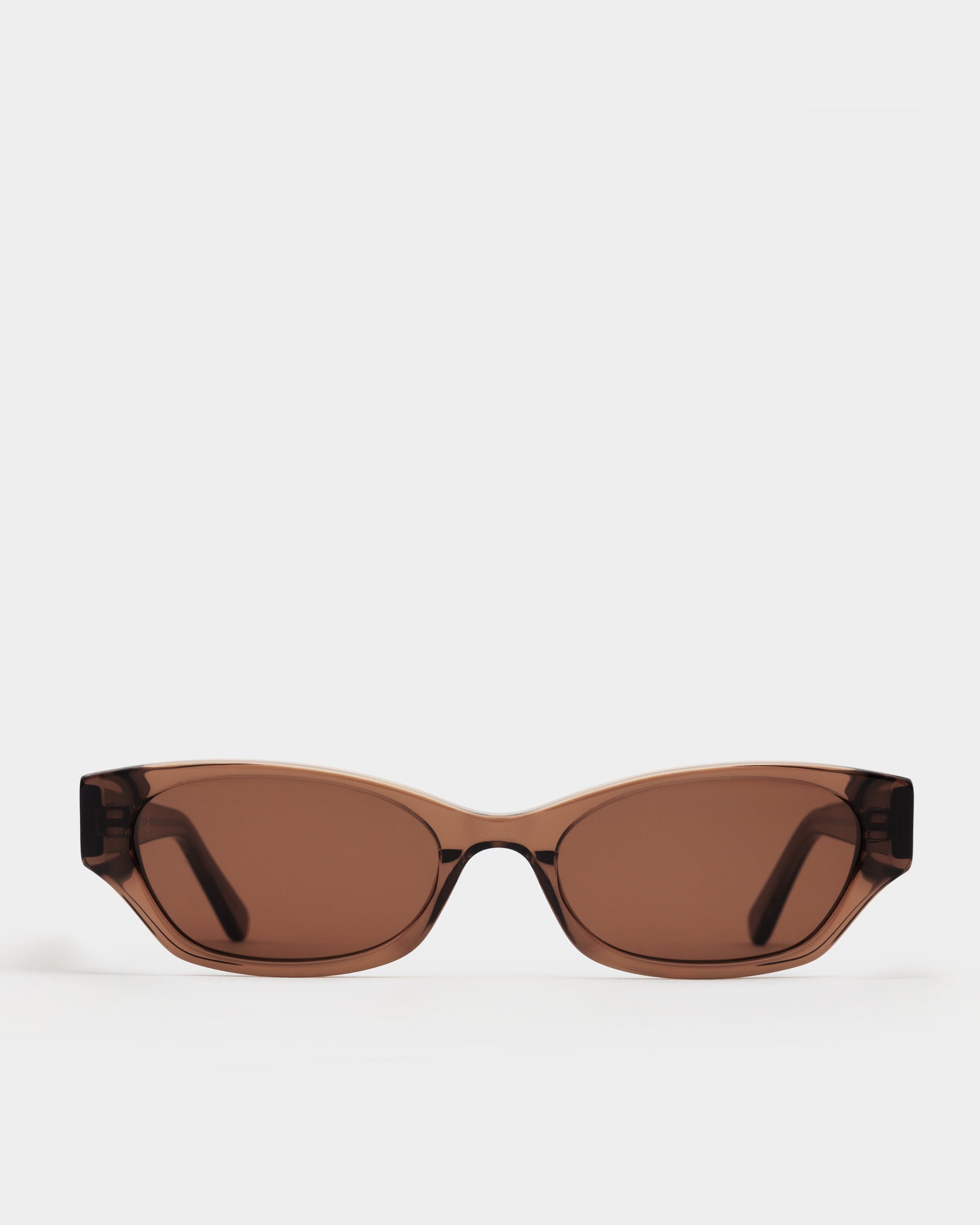 Suki Sunglasses Transparent Brown
