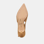 Alenna Kitten Heel Light Brown Suede