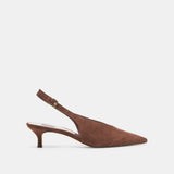 Alenna Dark Brown Nubuck