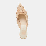 Camilo Rattan Kitten Heel Light Rattan