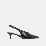 Alenna Heels Midnight Crinkle Patent