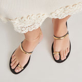 Wink Over Toe Sandal Black