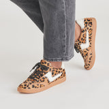Notice Stitch Leopard Calf Hair