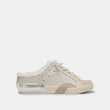 Zantel Sneaker Off White Crackled Leather