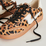 Notice Stitch Leopard Calf Hair