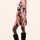 Anthea Dress Moody Abst Flora