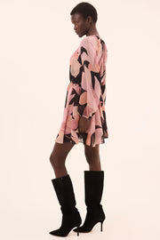 Anthea Dress Moody Abst Flora