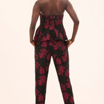 Ria Floral Pant Midnight Rose