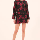 Yanni Floral Jacket Midnight Rose