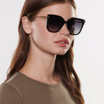 DEDE NYLON in Black + Black and Crystal 24K