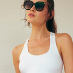 DEDE NYLON in Black + Black and Crystal 24K