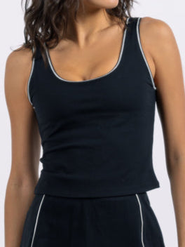 Madelyn Tank Black