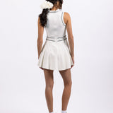 Tate Dress Ecru