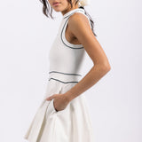 Tate Dress Ecru