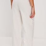 Emmie Pant White Palm Embroidery