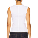 Supima Cotton New Classic Sleeveless Tee White