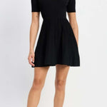 Parker Mini Tennis Dress Black