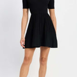Parker Mini Tennis Dress Black