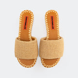 Raffia Salerno Sandal
