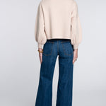 Elizabeth James Camille Sweater Ivory