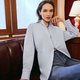 The Zip It Shirt Powder Blue