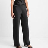 Fluid Bias Satin Pant Black