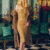 Beep Beep Midi Skirt Natural