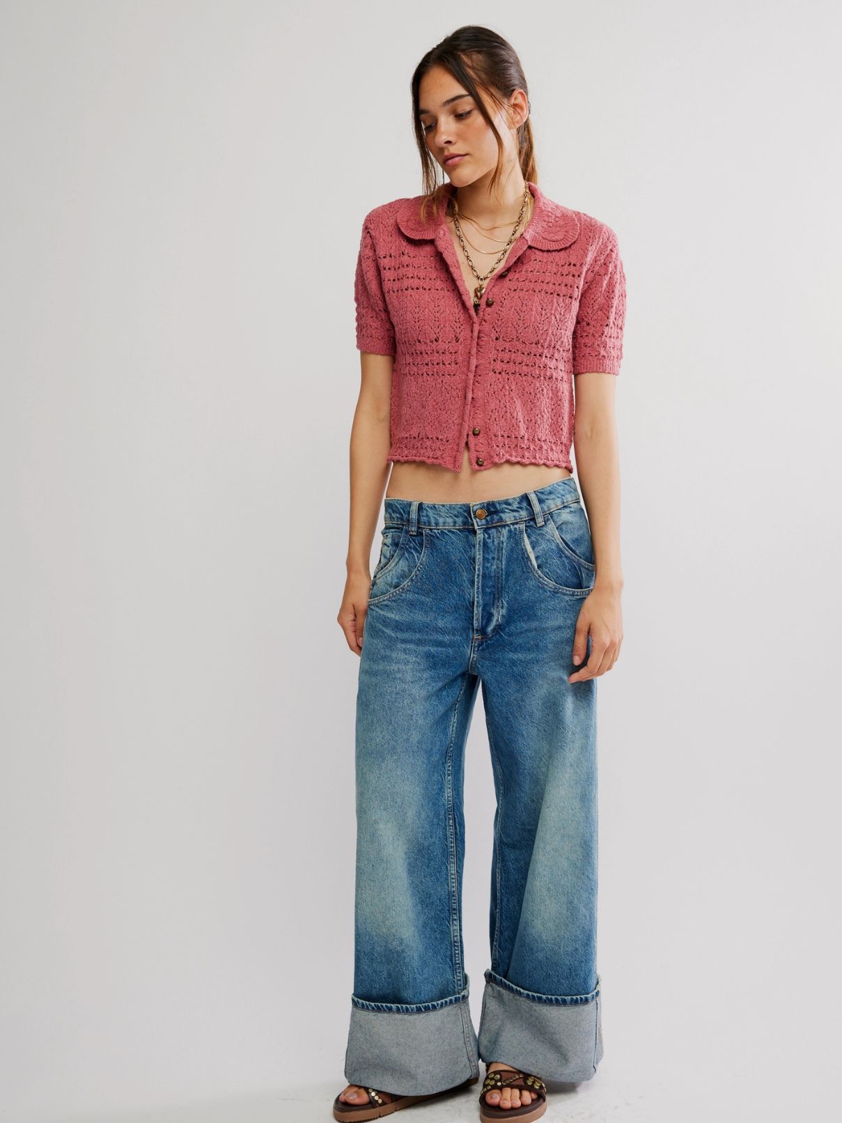 Daylight Cardigan Faded Rose