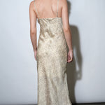 Cassandra Animal Midi Slip Dress
